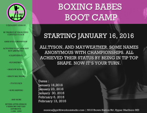 BOXING BABES CAMP